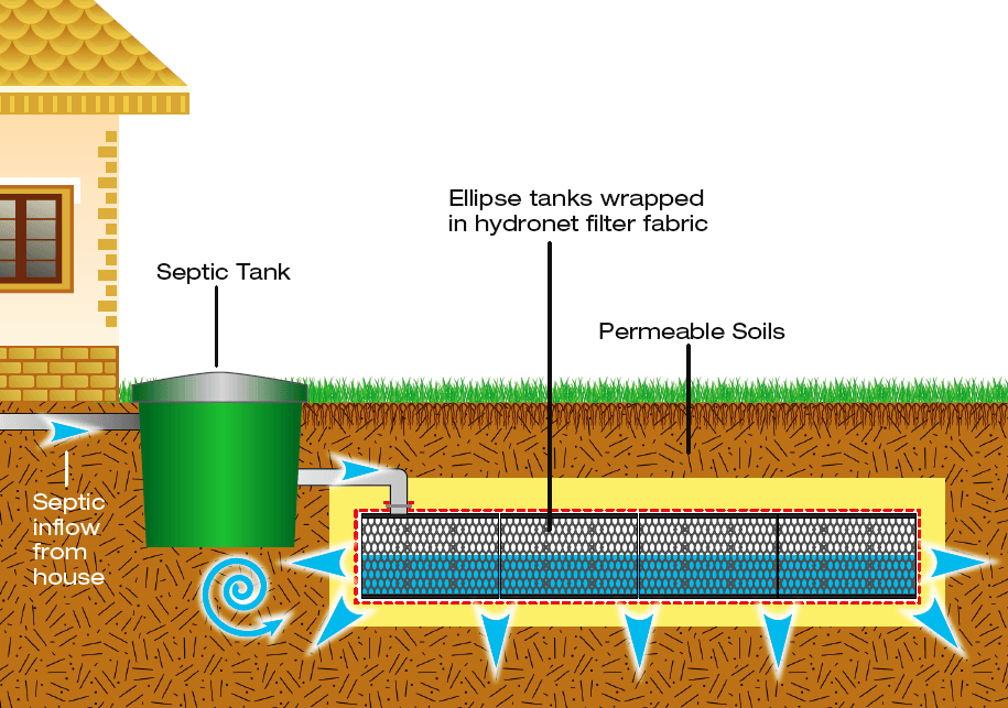 Septic Tank And Leach Field Diagram